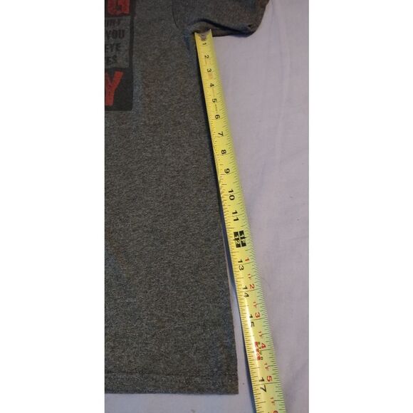 Warning Tee Shirt by Delta Pro Size: M  (0147) - Picture 4 of 4